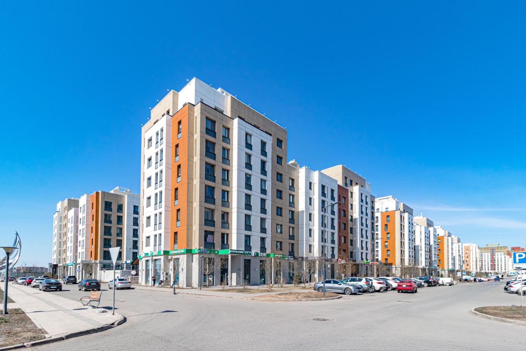 Просторная квартира в Expo Boulevard Астана Экстерьер фото