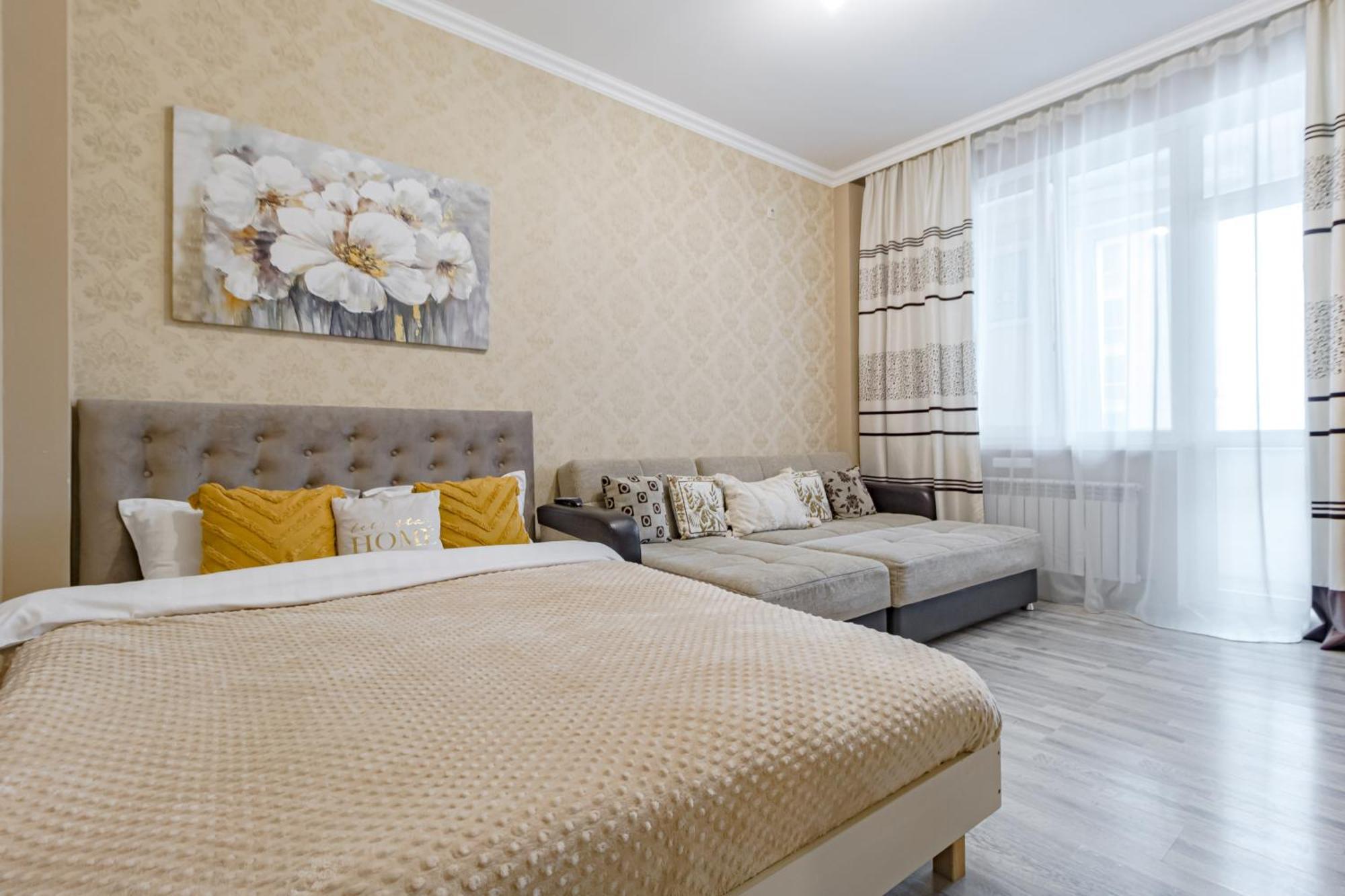 Просторная квартира в Expo Boulevard Астана Экстерьер фото